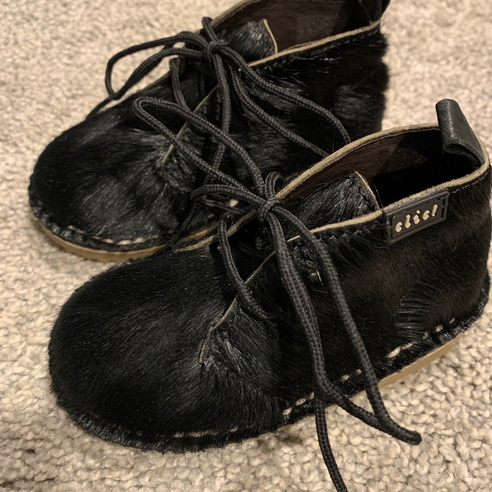 Clic! Pony Hair Girls Shoes